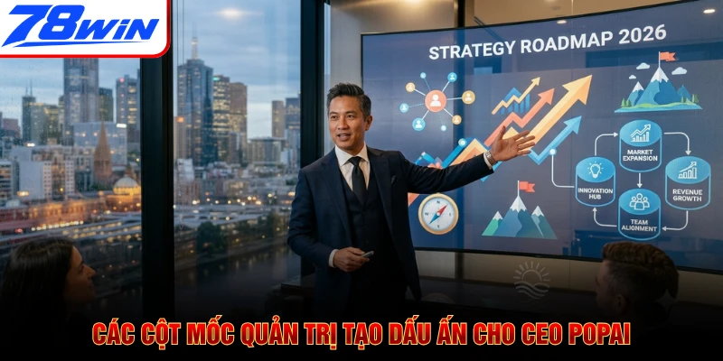 Các cột mốc quản trị tạo dấu ấn cho CEO Popai